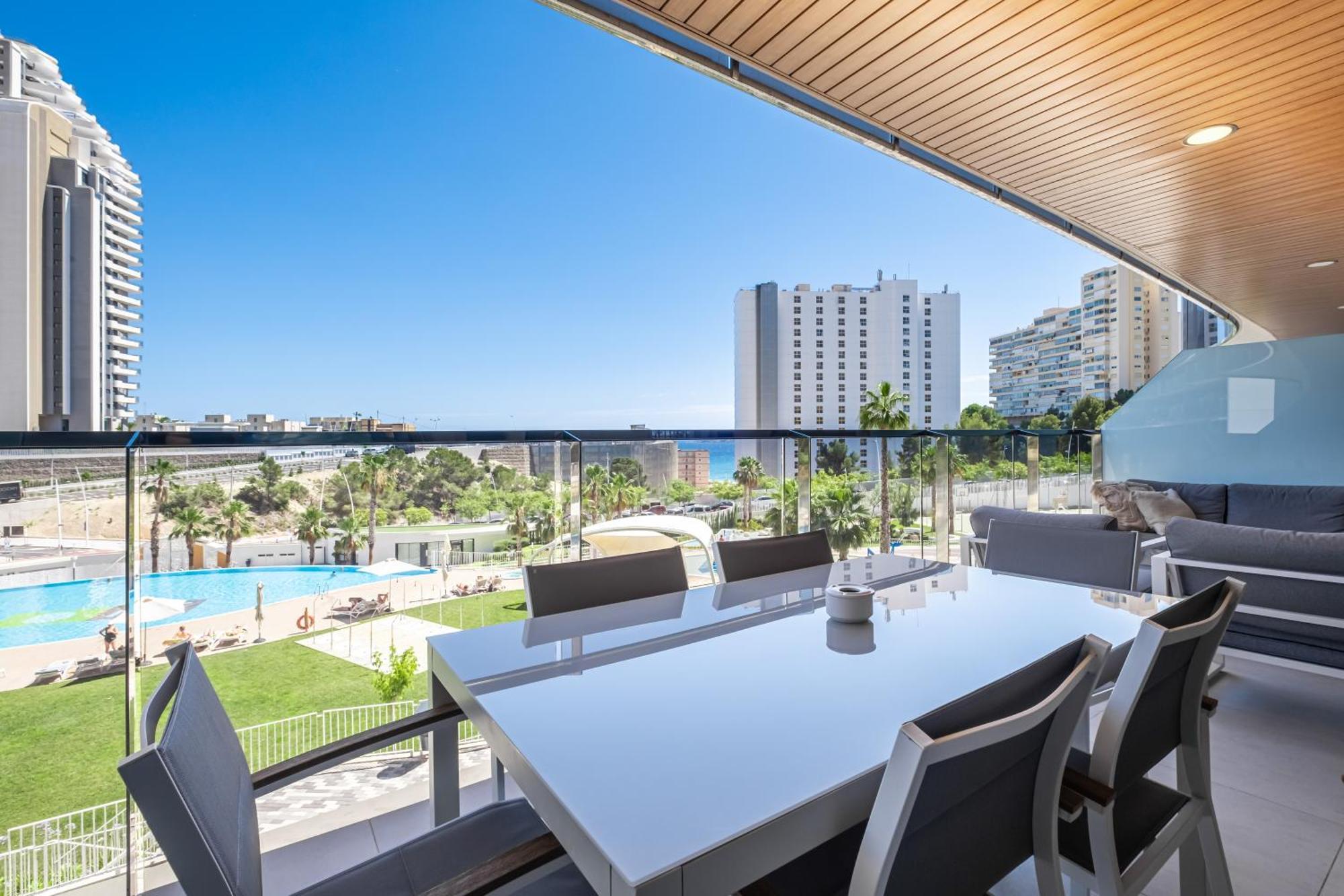 Sunset Waves Siesta Apartment Бенидорм Екстериор снимка
